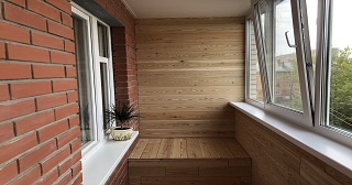 Отделка, остекление, утепление балконов в Северодвинске от 208 руб. м/2.