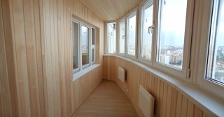 Внутренняя отделка лоджии Северодвинск, цена от 208 руб. м2